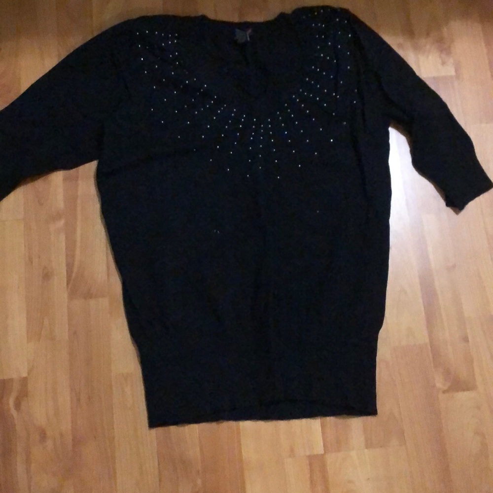 Torrid black sweatshirt/blouse
